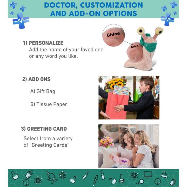 Cota Global - Wholesale Stuffed/Plush Toy - Kids & Baby - Plush Doctor - Super-Soft Plush - Pink Snail Small 5.5"1