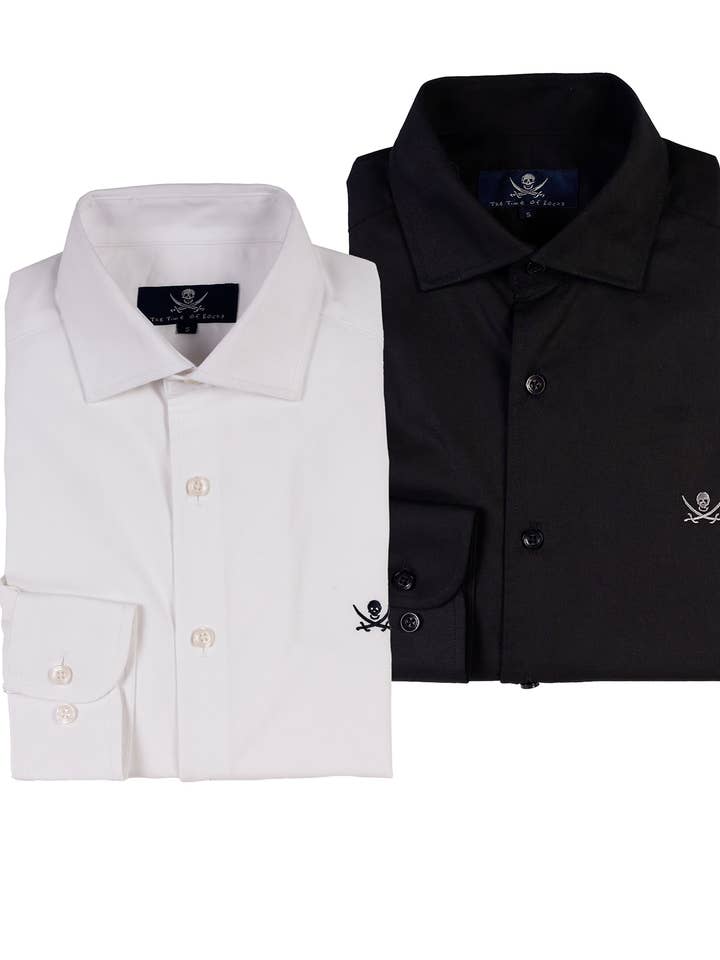 The Time of Bocha - Wholesale Overhemd - Heren - Pak 2 Overhemden Gab Man The Time Of Bocha QI1PK.CS-8