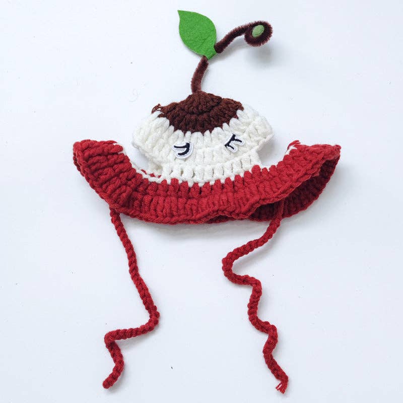 Cheerhunting – Großhandel Haustiermütze – Hund – Ozzie - Süße Strickmütze mit Katzenmotiv1