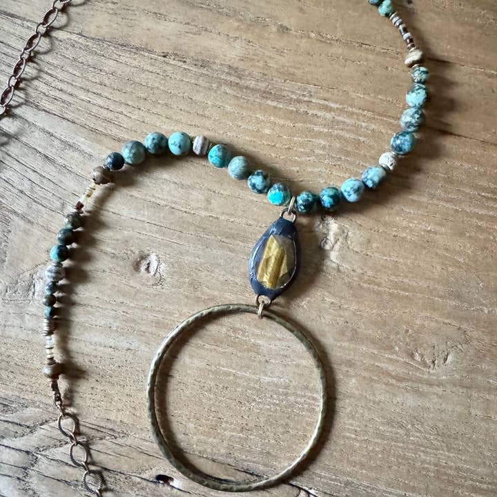 Funky Trunk Vintage Designs - Wholesale Pendant/Charm Necklace - Maeve Necklace2