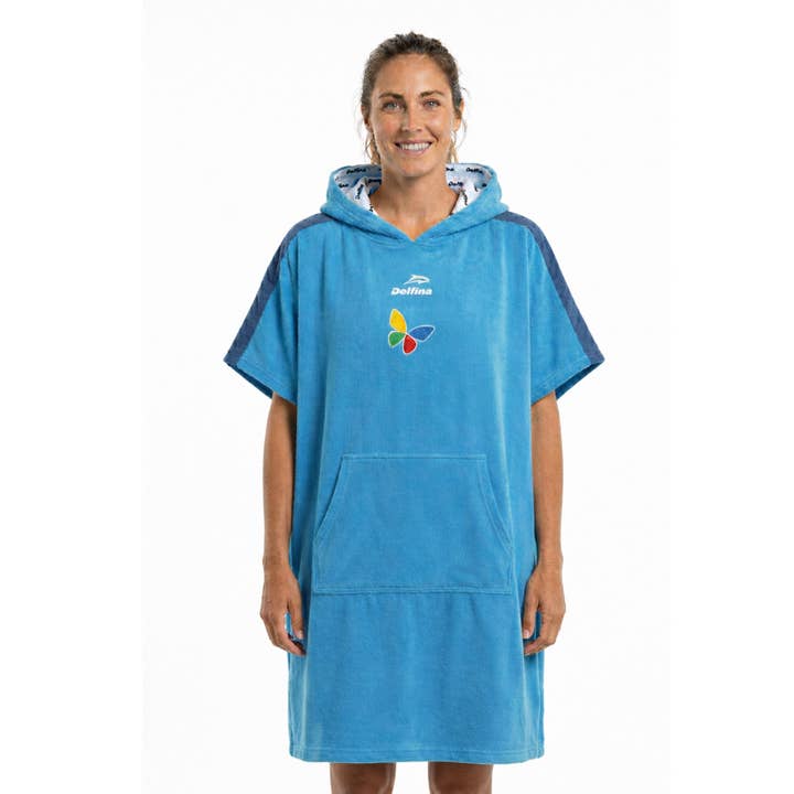 CHLA “Make March Matter” Limited Edition Hooded Poncho Towel for wholesale by Delfina Athletics