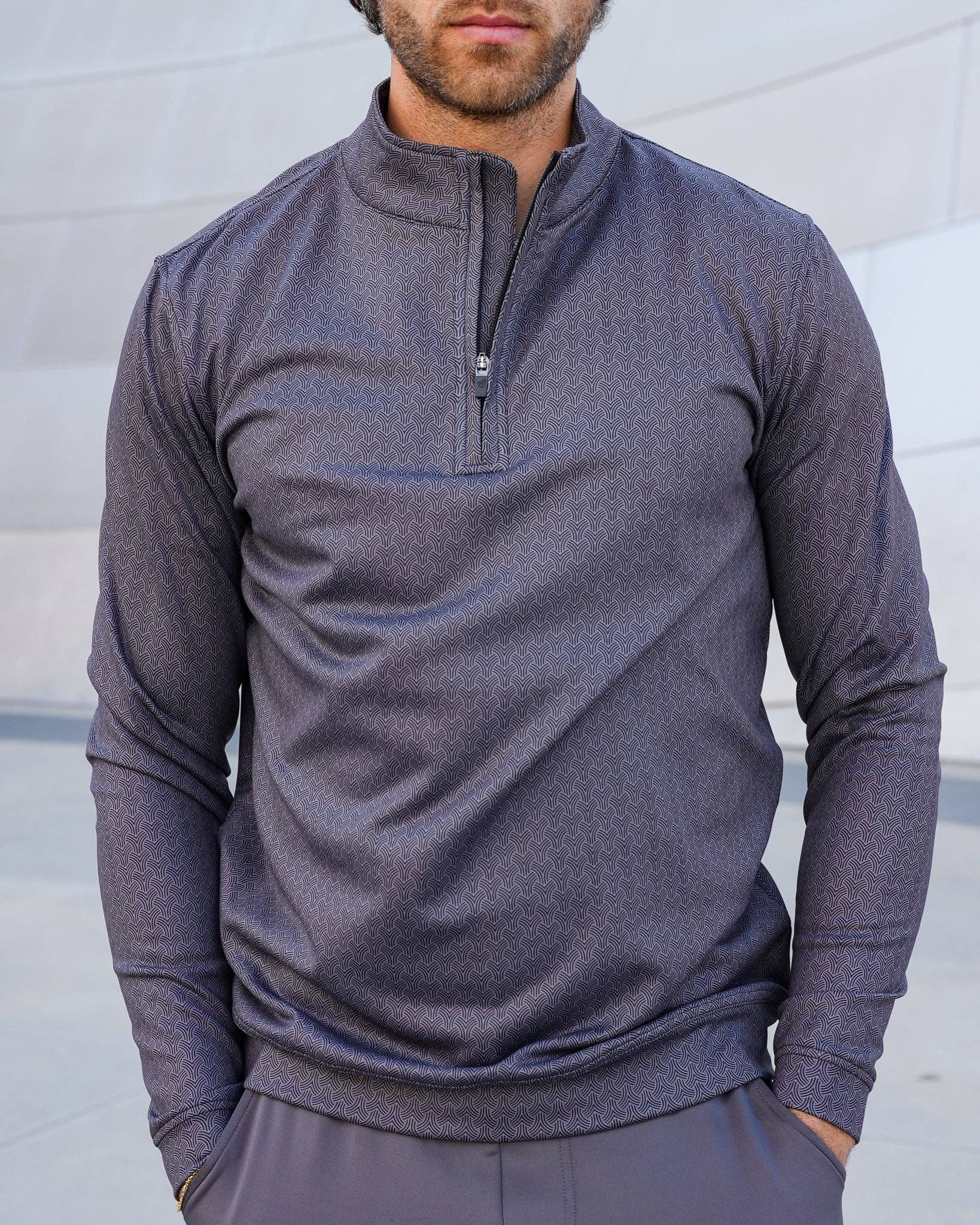 USA Palm - Wholesale Sweatshirt - Unisex - Cloud 1/4 Zip101