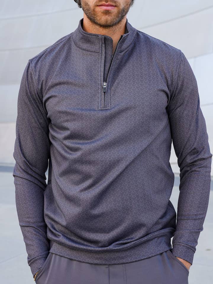 USA Palm - Wholesale Sweatshirt - Unisex - Cloud 1/4 Zip101