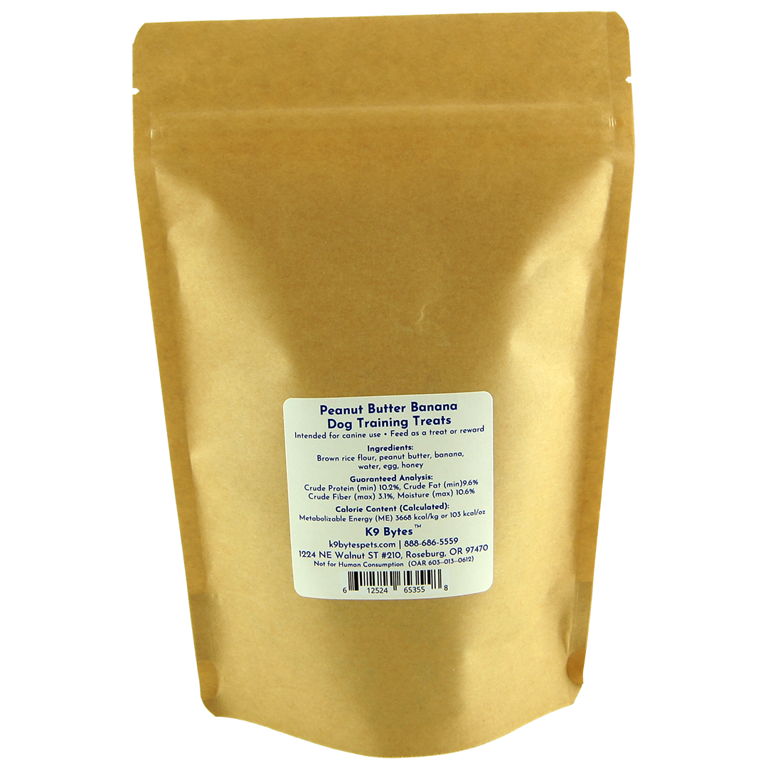 K9 Bytes, Inc. – Engroshandel Godbid - Hund – Jordnøddesmør og banan træning godbidder4