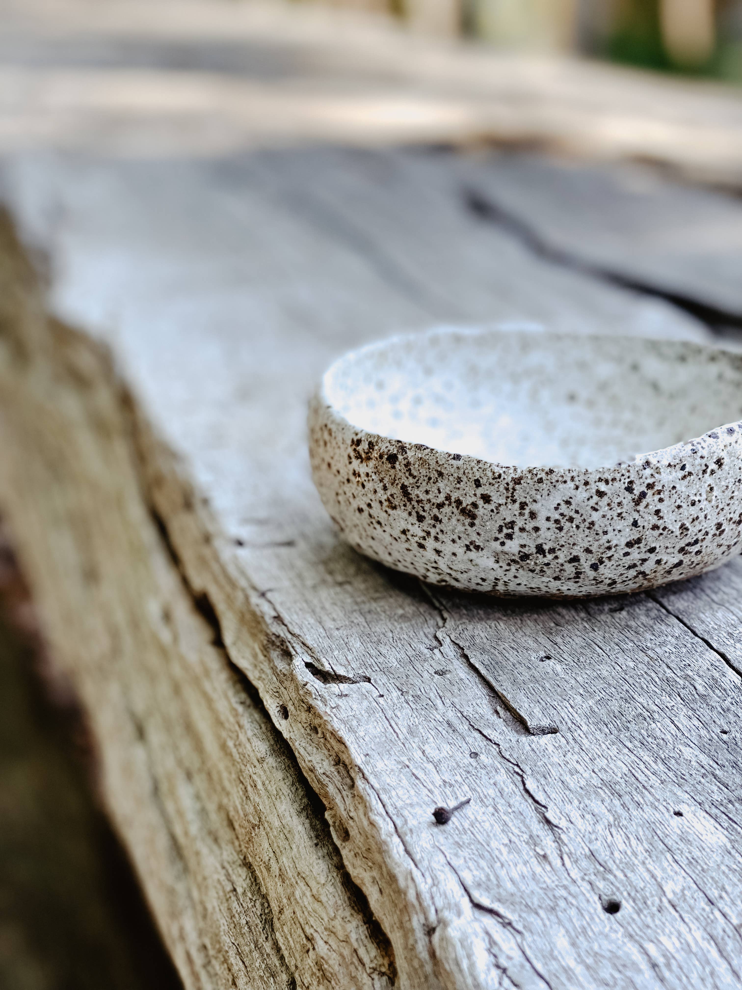 River Ceramics - Wholesale Serving bowl - White Speckle Serving Bowls - Handmade1