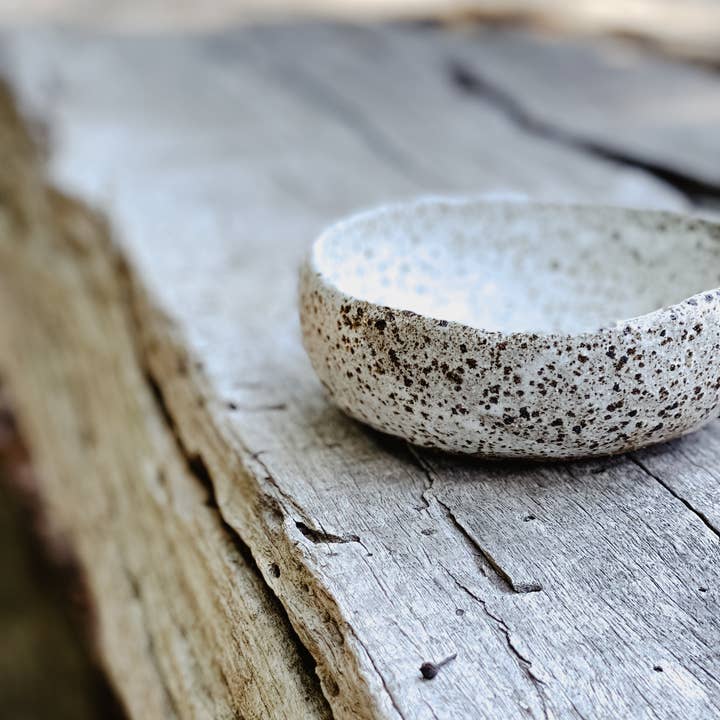 River Ceramics - Wholesale Serving bowl - White Speckle Serving Bowls - Handmade1