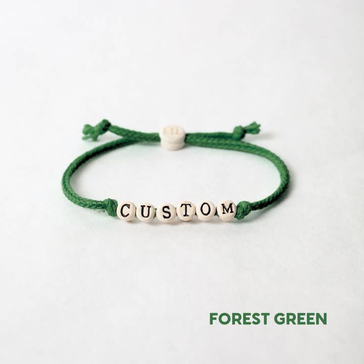 MudLOVE - Vendita all'ingrosso Bracciale in tessuto/intrecciato - Braccialetti dell'Amicizia Personalizzati su Corda di Cotone Intrecciata a Mano5