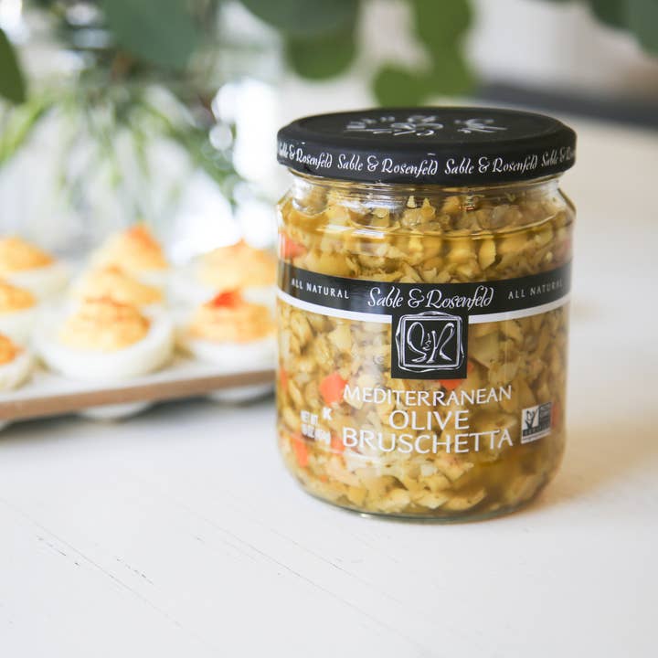 Wholesome Good - Wholesale Pickled Vegetables - Sable & Rosenfeld Mediterranean Bruschetta - 16oz3