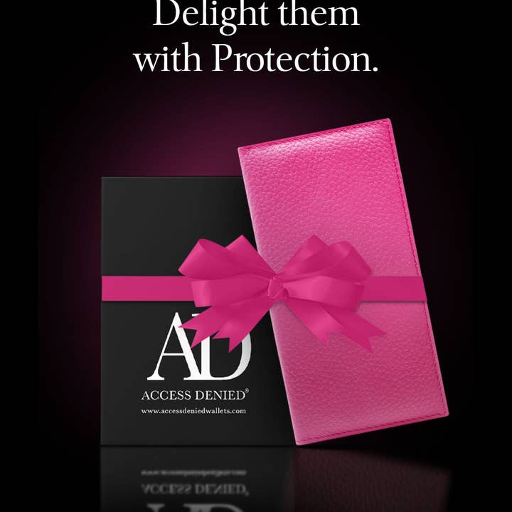 Access Denied Accessories - Wholesale Wallet - Unisex - Genuine Leather Checkbook Cover For Women &Men RFID Blocking47