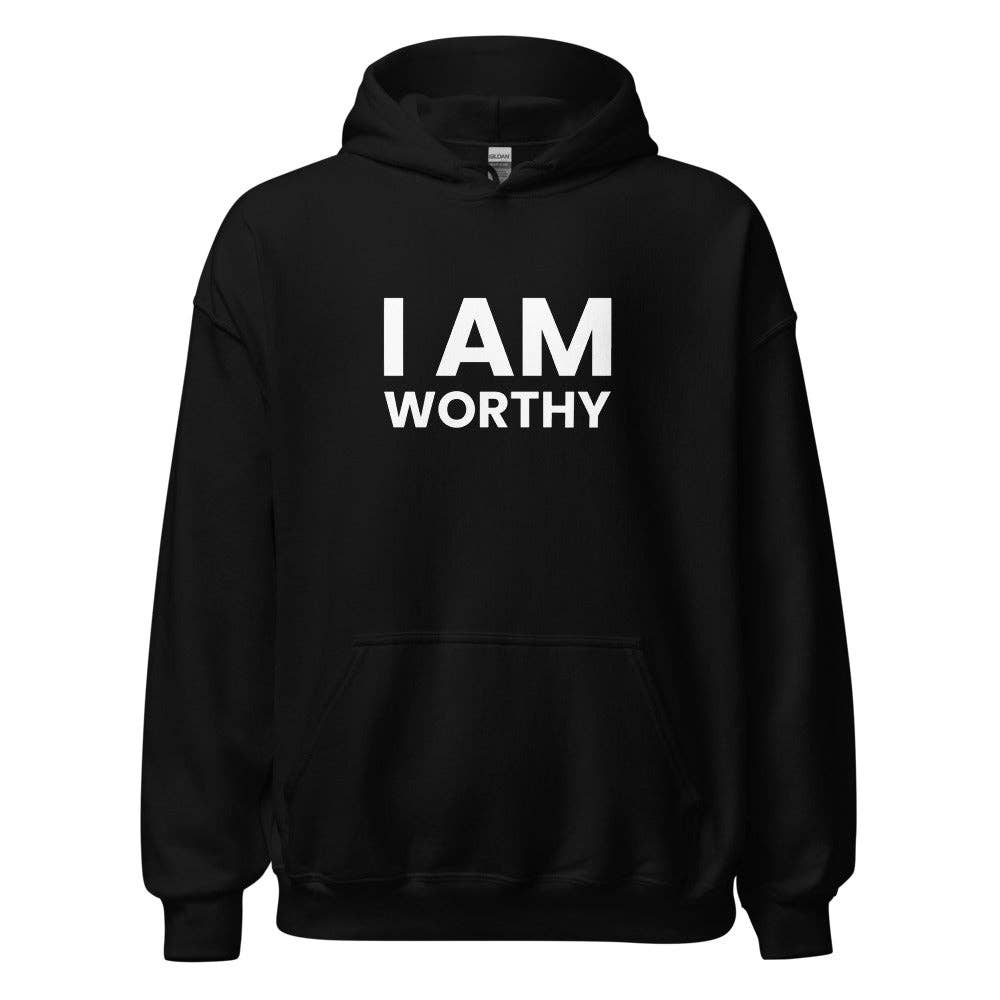 Love & Light Company - Wholesale Hoodie - Unisex - I Am Worthy Unisex Hoodie2