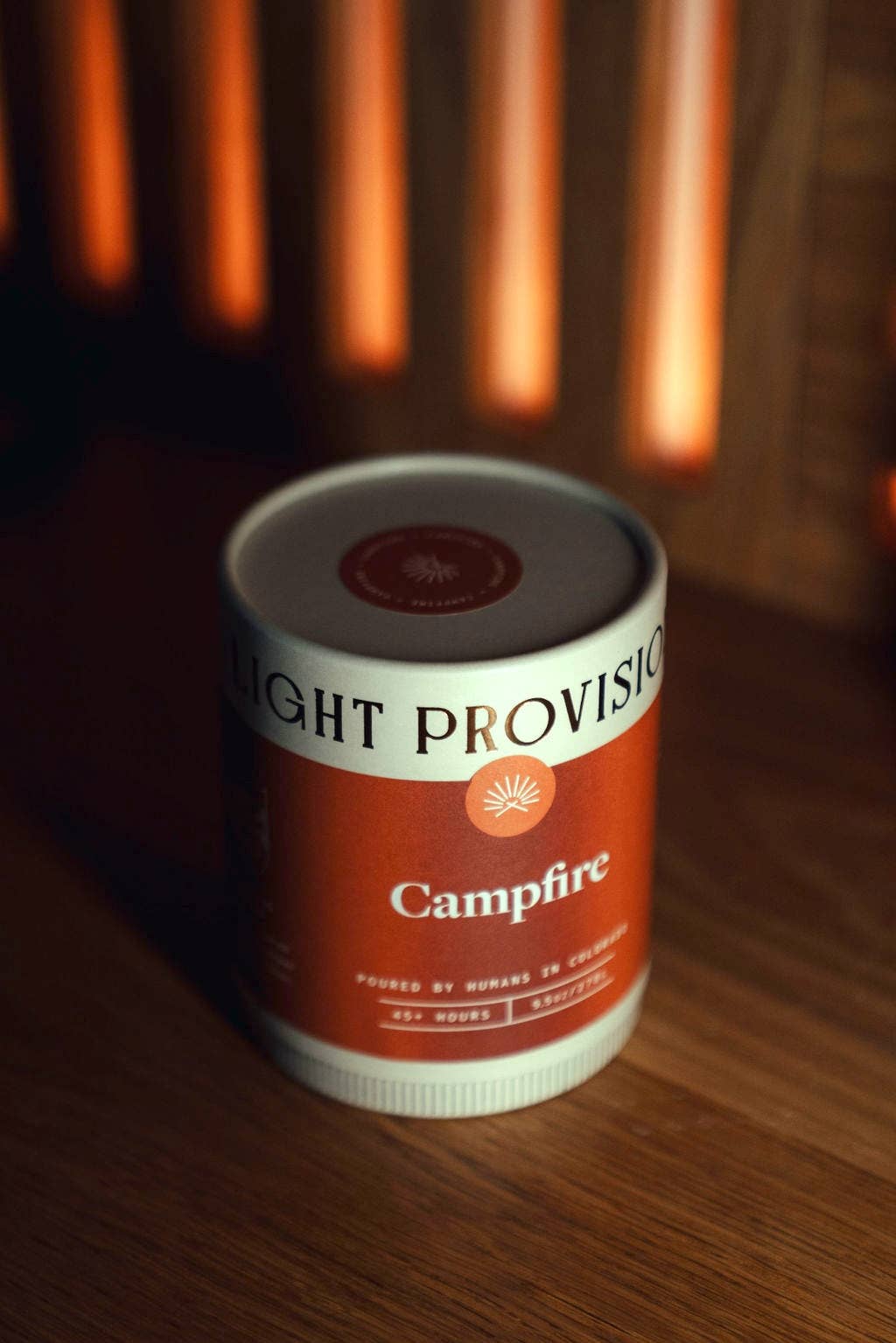 Light Provisions - Wholesale Jar/Filled Candle - 9.5 oz Campfire Candle 6