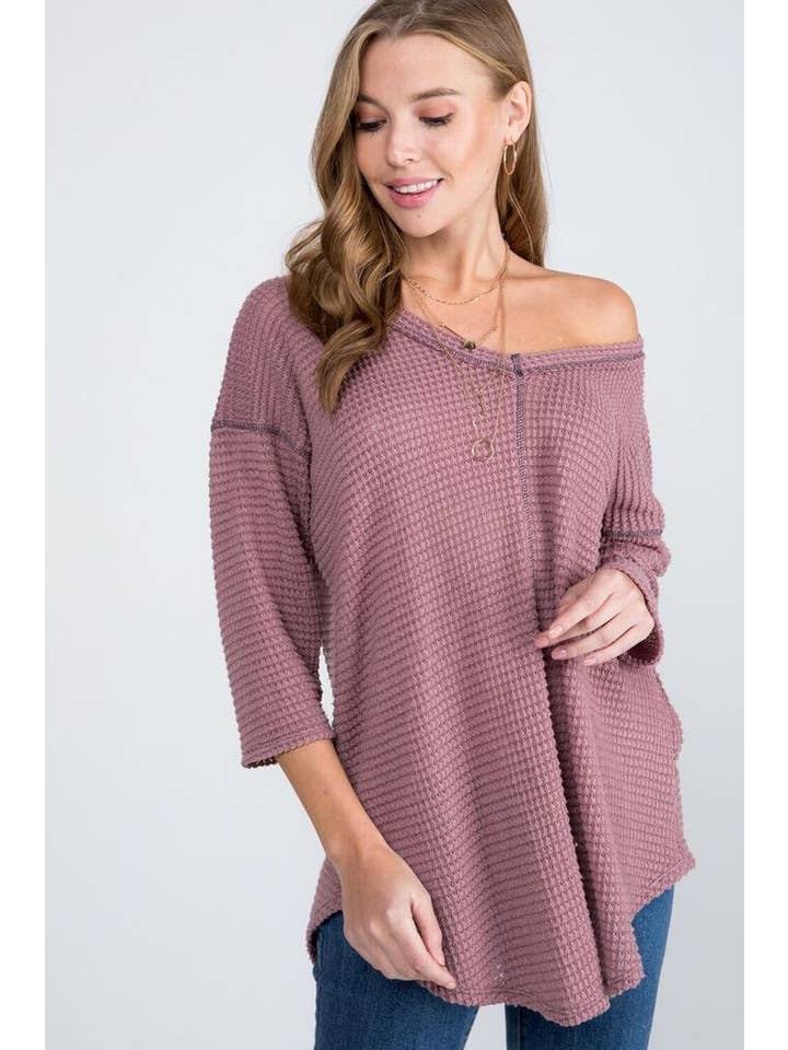 Bloomero - Vente Tunique – femme - TUNIQUE DE STYLE DÉCONTRACTÉ PIED DE POULE10