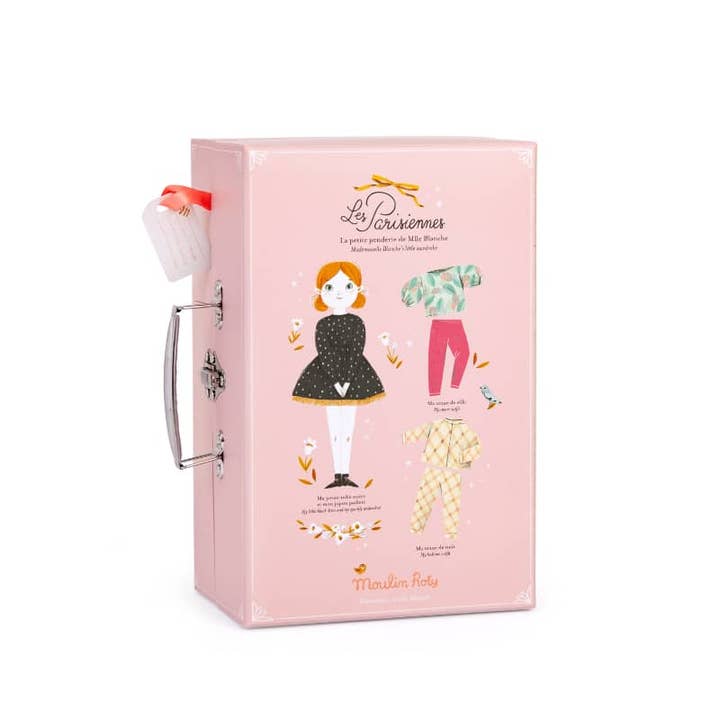 Speedy Monkey - Vente Accessoire de poupée – enfant - Valise - Armoire Blanche - Poupée4