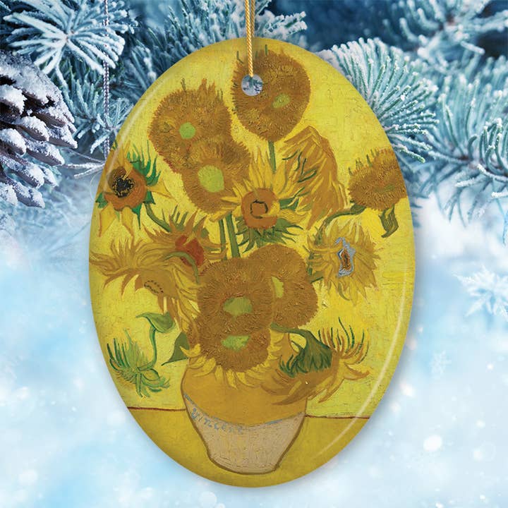 OrnamentallyYou - Wholesale Ornament - Vincent Van Gogh Famous Painting Collection Ceramic Ornament8