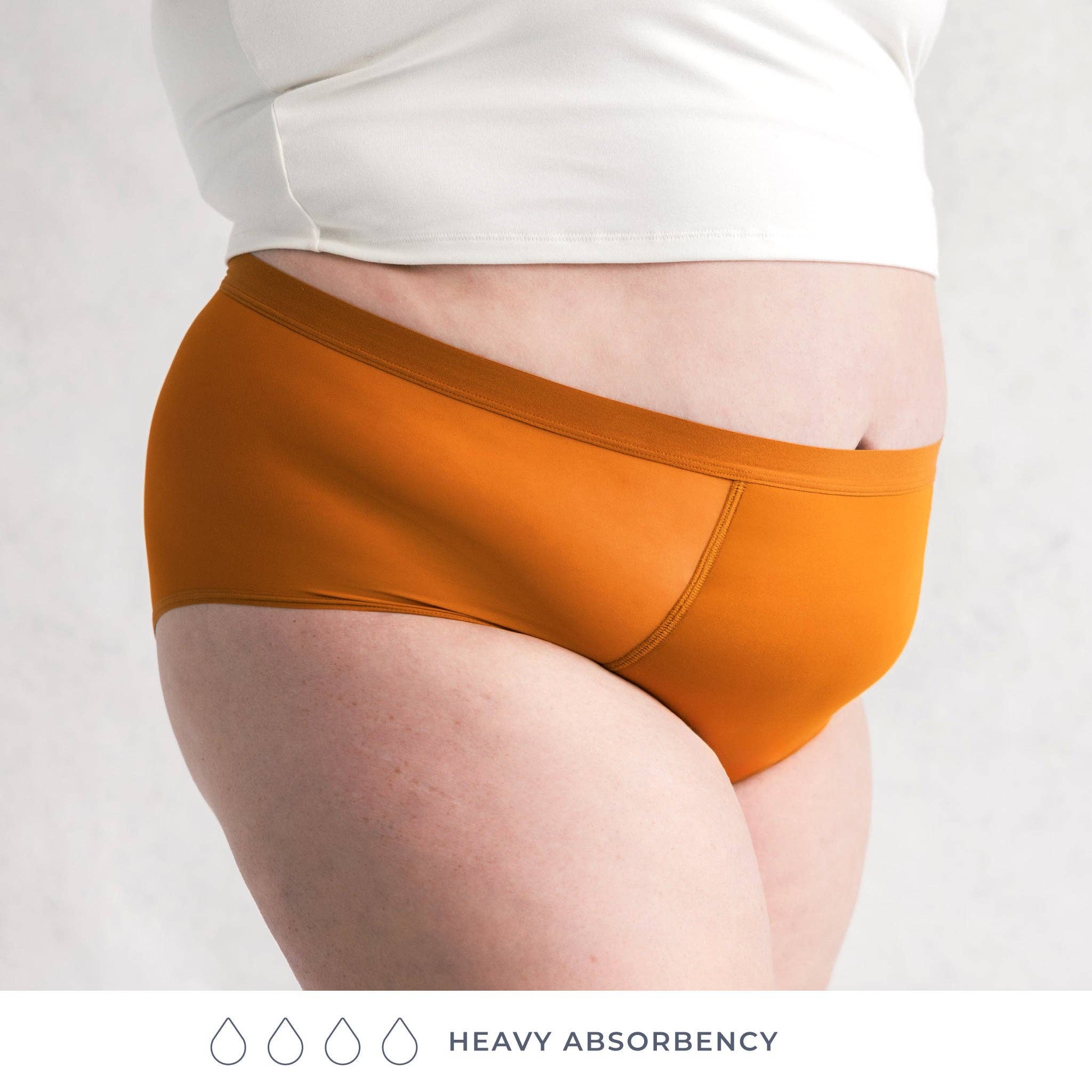 Saalt – wholesale Mensunderkläder - Dam – Tätslutande höga trosa med fransk skärning och full slinga – tungt flöde20