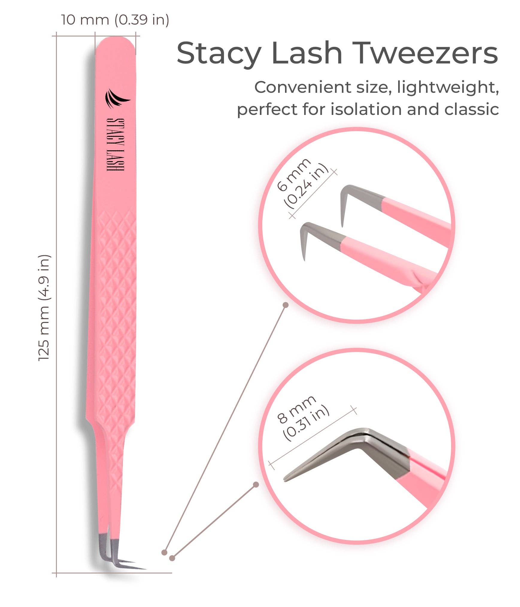 Stacy Lash - Wholesale Fake Lash Applicator - Stacy Lash Isolation Eyelash Extension Tweezers1