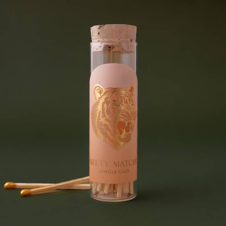 Jungle Club – Fósforos por atacado – Fósforos de Segurança Big Cat | Grande | Tigre