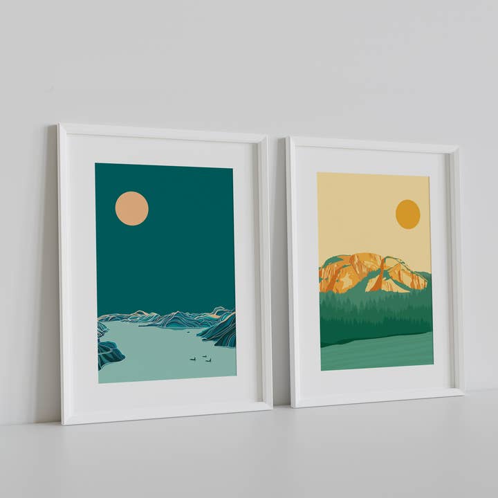 Ivivid Design - Wholesale Art Print - Howe Sound - Canada