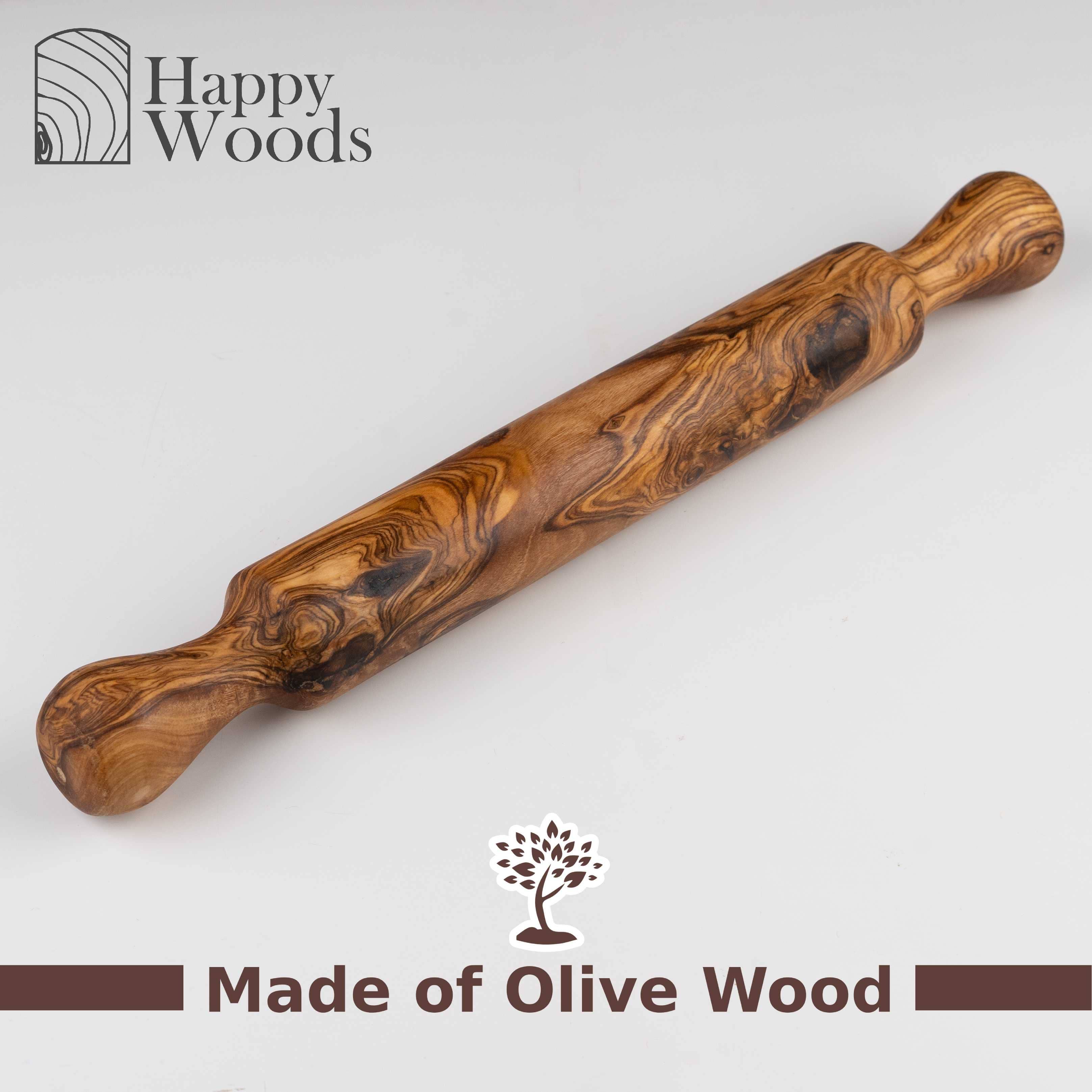 Next Day Shop - Wholesale Rolling Pin - Olive wood rolling pin Bakery & Pastry pizza dough5