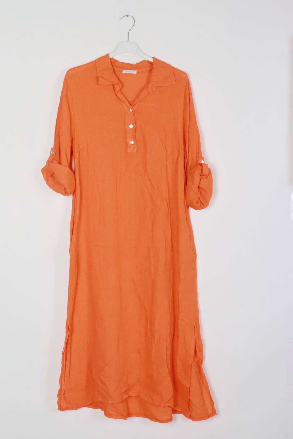 LÉA & LUC - Wholesale Dress - Women's - Long dress in 100% linen REF.2090044