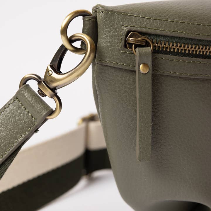 O My Bag - Wholesale Crossbody Bag - Unisex - Milo - Sage Vegan Mirum®4