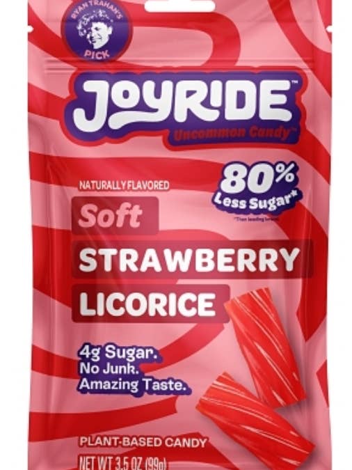Joyride - Réglisse douce à la fraise 4 oz X10 pour la vente par iSweet.ca