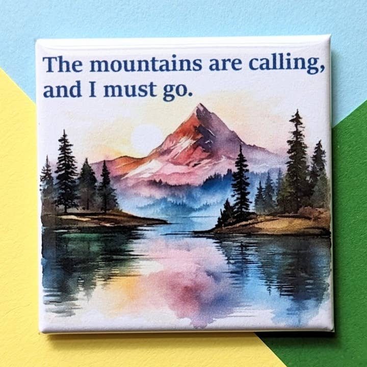 Happy Little Magnet - Bergen kallar för wholesale av Stuck Together Magnets