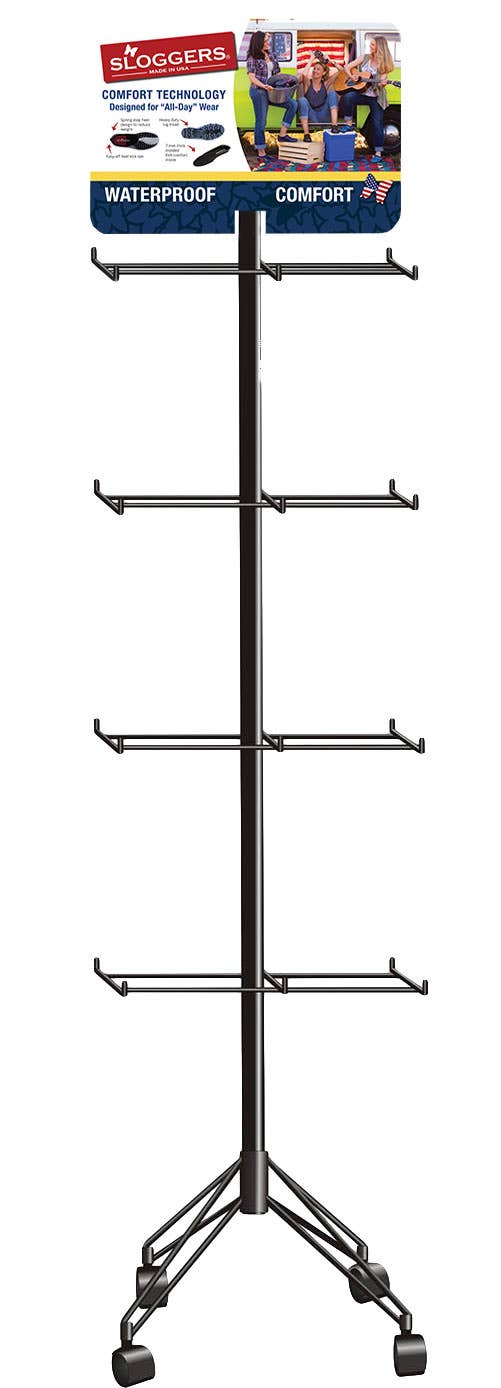 Sloggers - Venta al por mayor Soporte/funda de expositores de tienda - Expositor de calzado, gratis con 48 unidades2