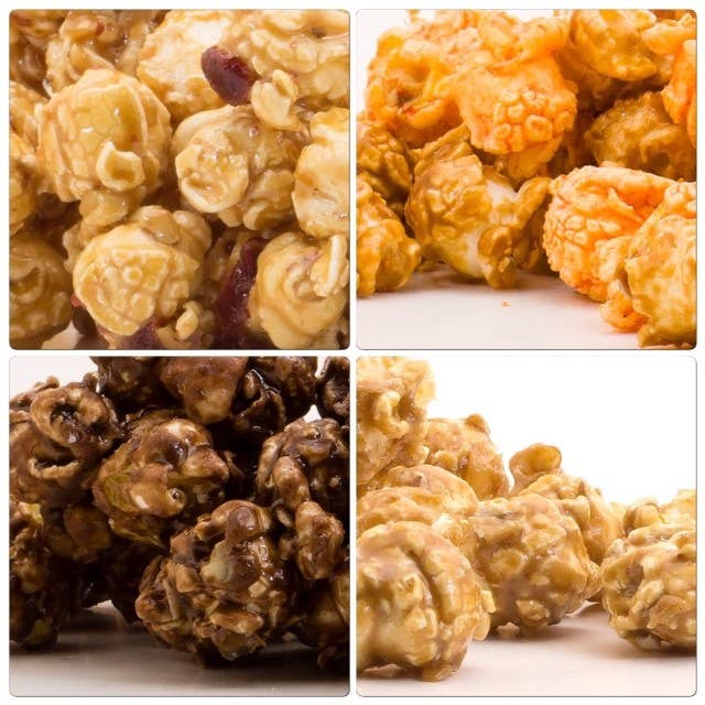Deanan Gourmet Popcorn - Wholesale Popcorn - Mixed Case of Popcorn - 20 Count Kraft Bags1