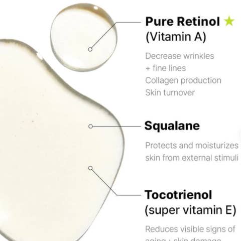 Best Beauty Group - Wholesale Facial Serum/Concentrate - COSRX The Retinol 0.5 Oil Vitamin A & E Squalene