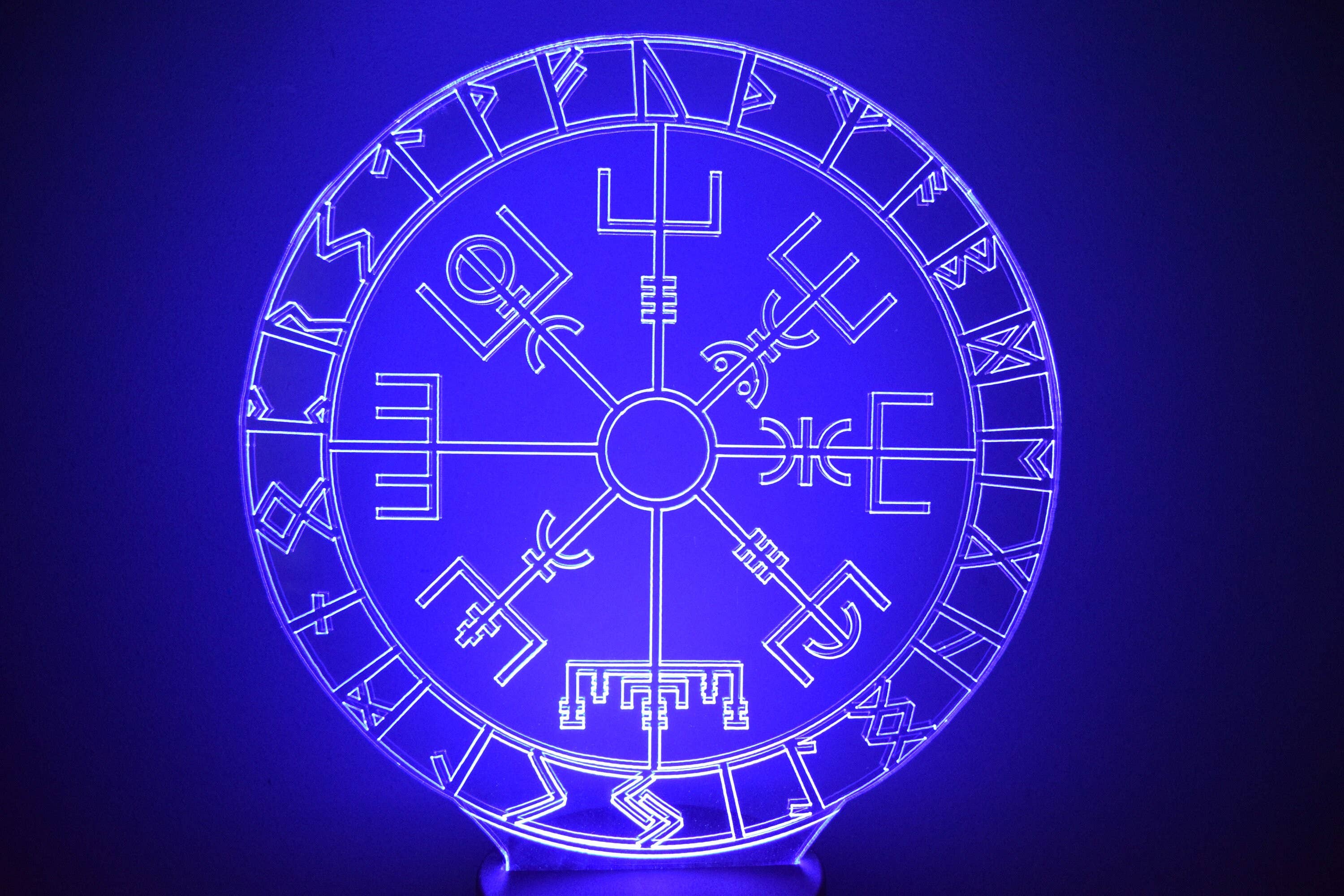 BHDecor – Arte de parede dimensional/3D por atacado – Runas Vikings, Decoração Viking, Presente Espiritual6