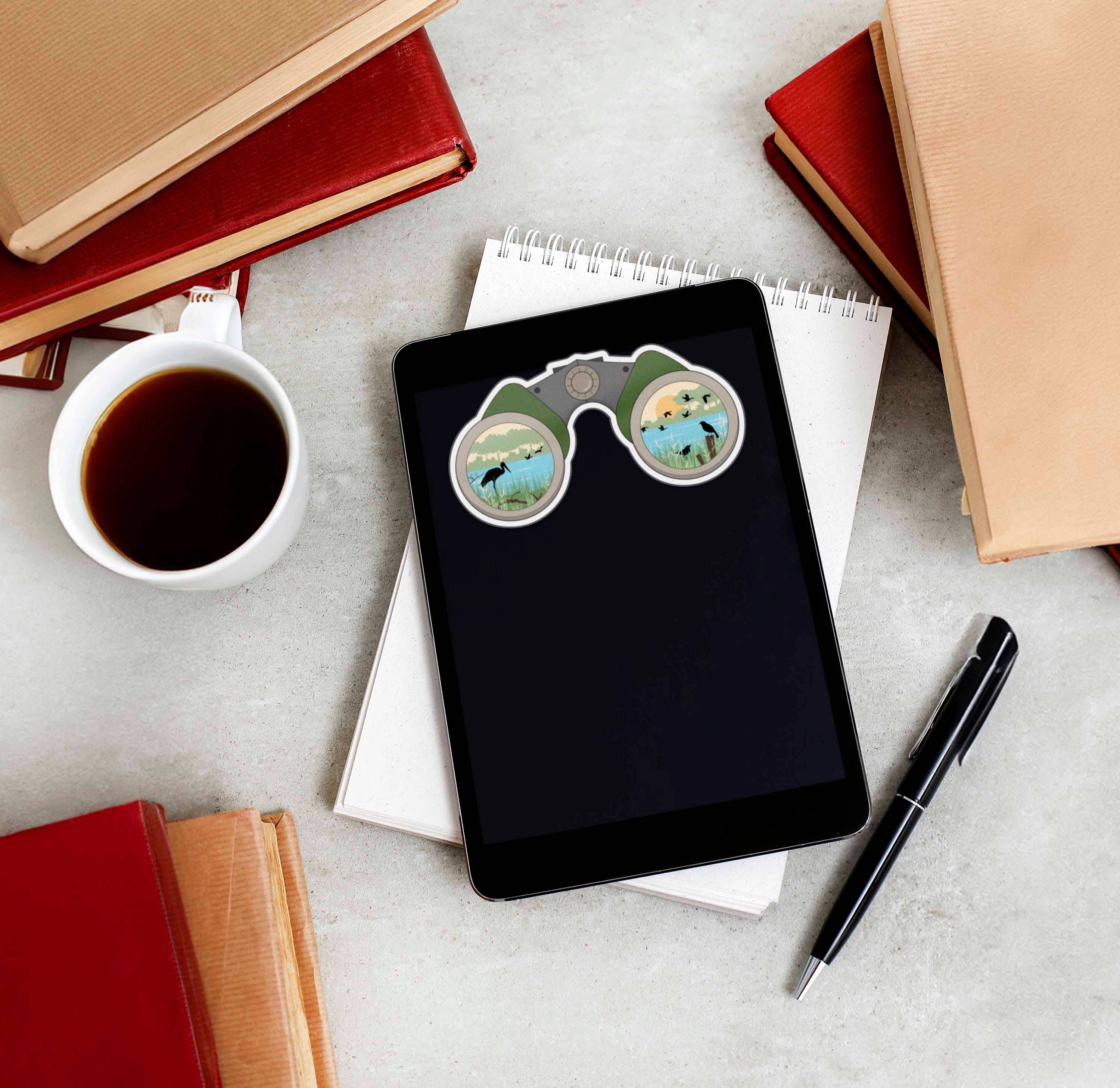 Sentinel Supply - Wholesale Sticker - Binoculars Birdwatching Sticker7