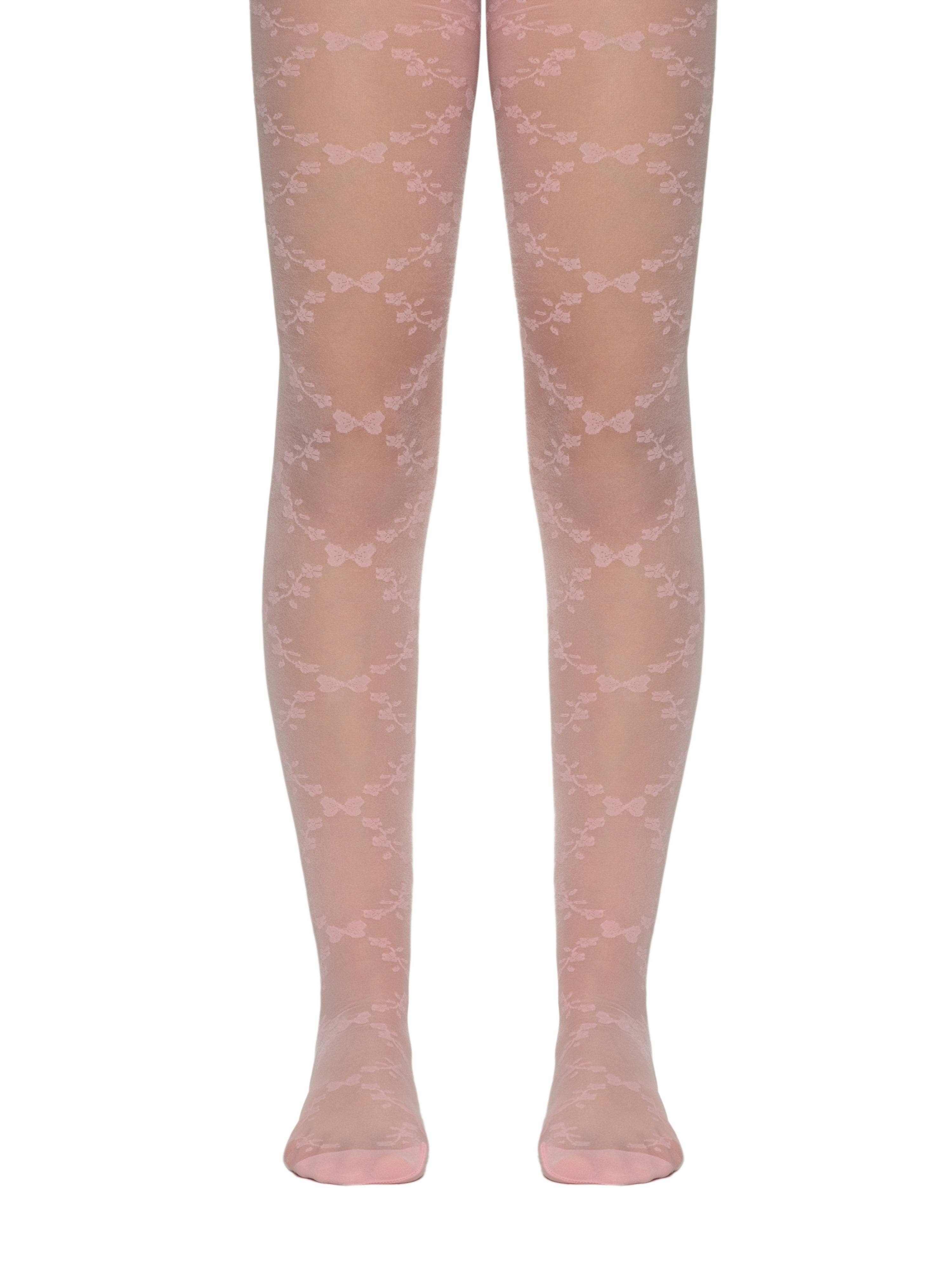 luzy – Collants - Criança por atacado – Meia-calça fina e transparente com padrão elegante para meninas - CONTE DIANA