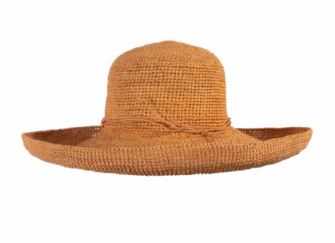 SANS-ARCIDET PARIS – wholesale Stråhatt – Unisex – Magnolia hatt SS25 – glamourös solhatt i raffia med bred brätte3