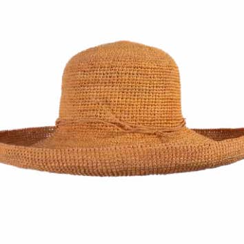 SANS-ARCIDET PARIS - Wholesale Straw Hat - Unisex - Magnolia Hat SS252