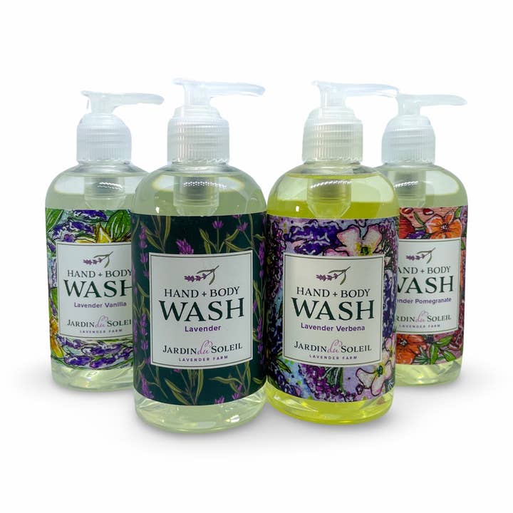 Hand and Body Wash for wholesale by Jardin du Soleil