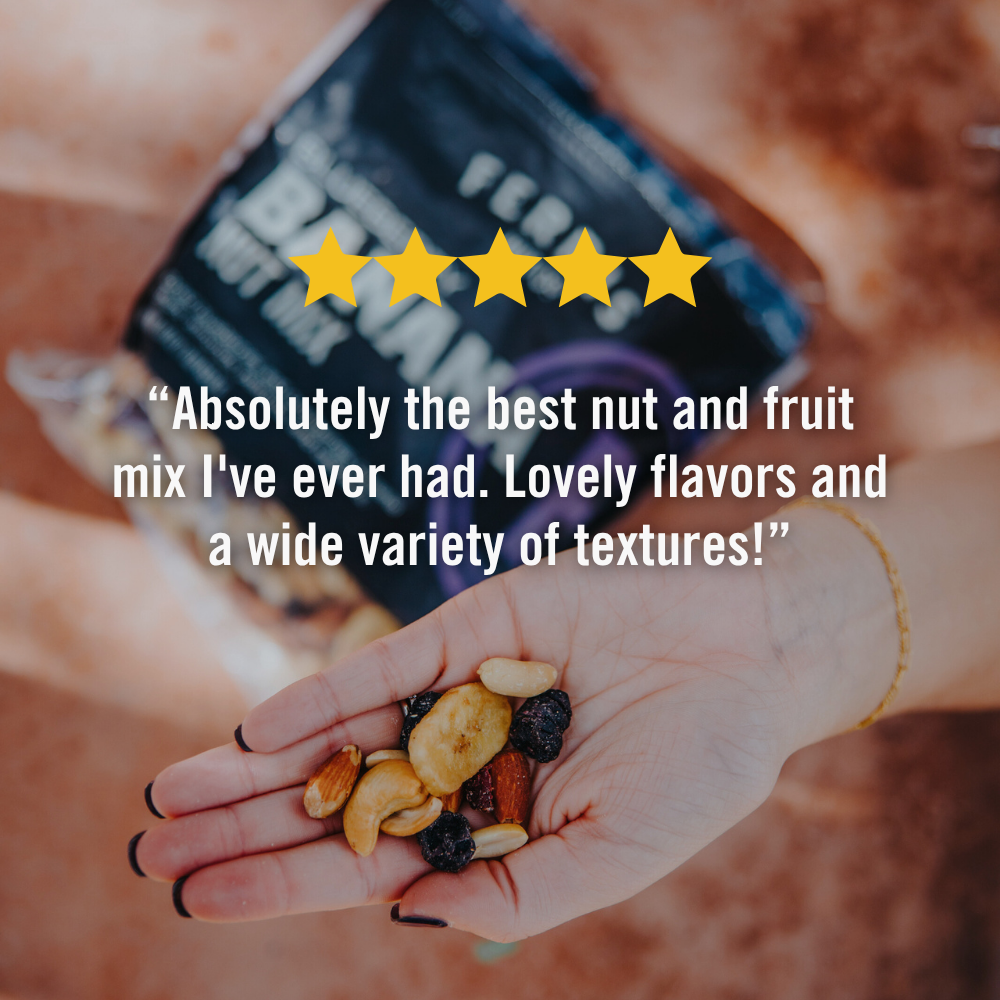 Ferris Coffee & Nut Co. - Wholesale Trail Mix - Blueberry Banana Nut Mix 10 oz.4