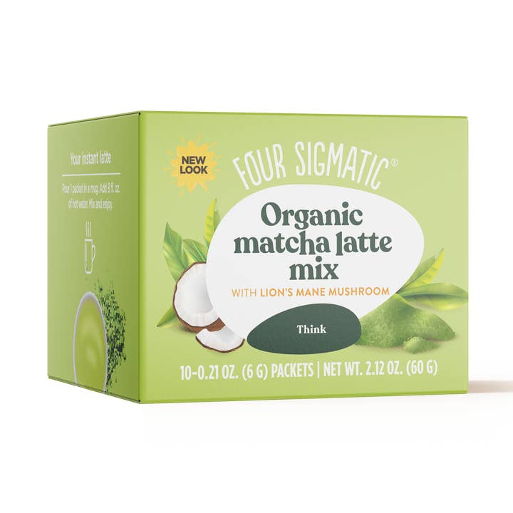 Four Sigmatic - Wholesale Powdered Health Drink - Matcha Latte Mix with Lion’s Mane0
