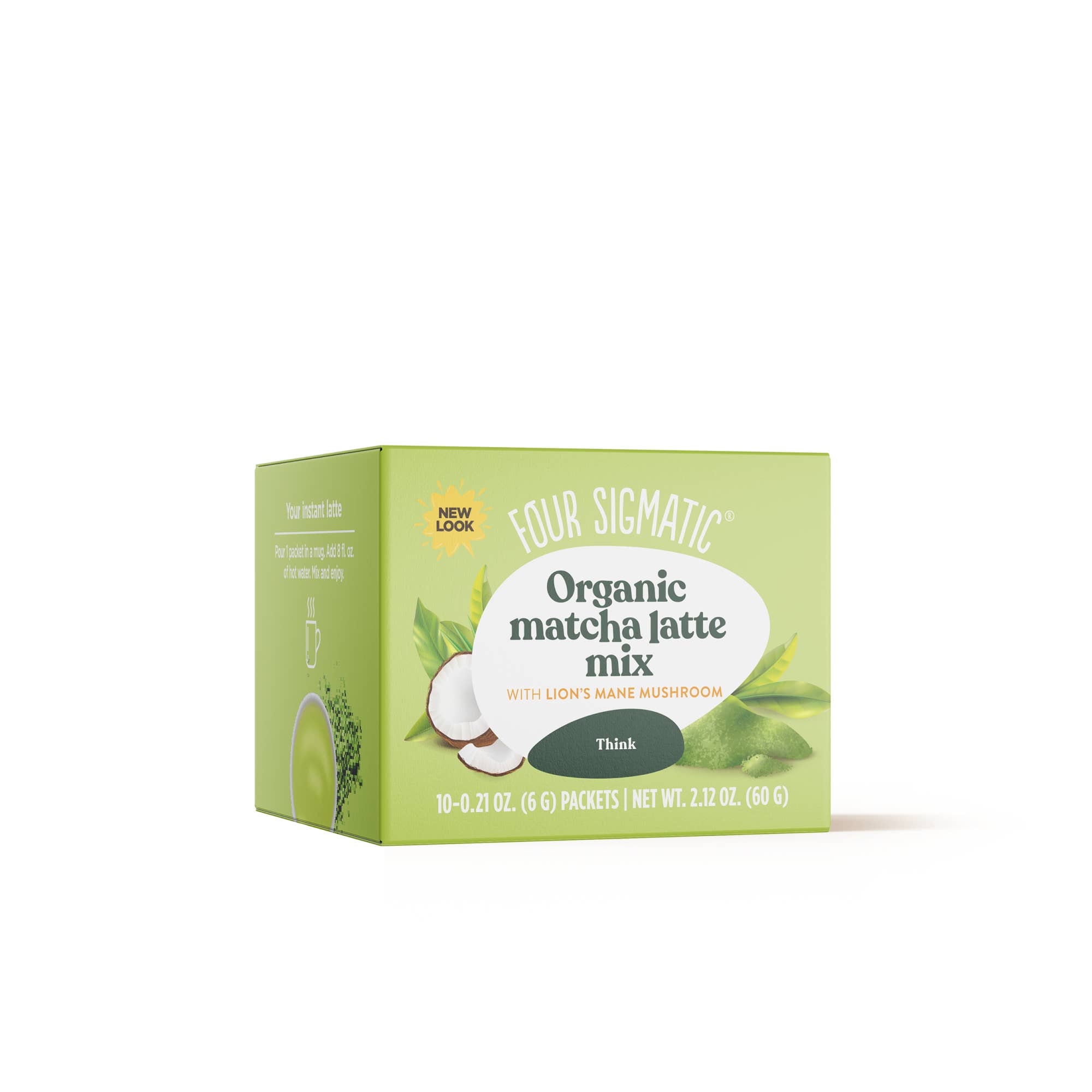 Four Sigmatic - Wholesale Powdered Health Drink - Matcha Latte Mix with Lion’s Mane