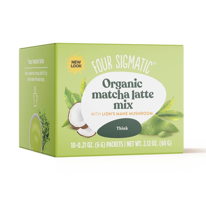 Four Sigmatic - Wholesale Powdered Health Drink - Matcha Latte Mix with Lion’s Mane0