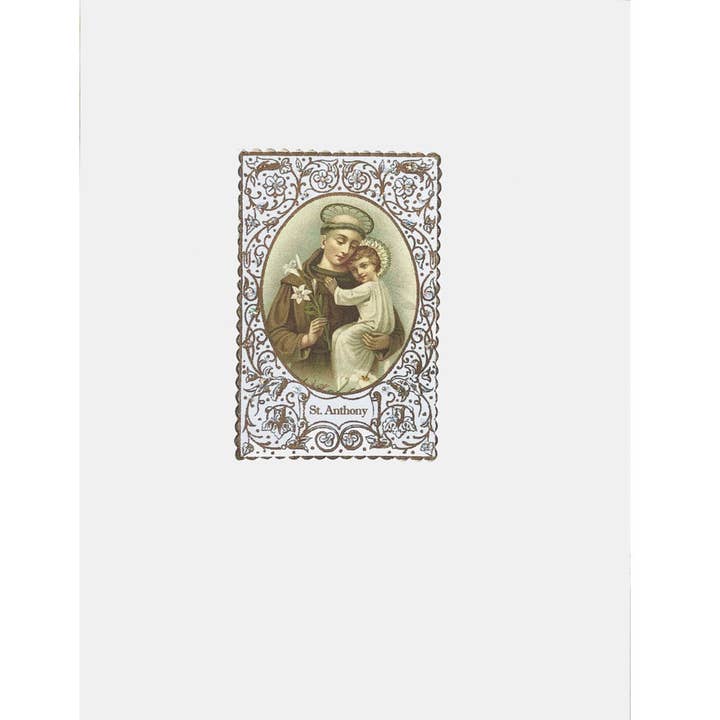 Saint Anthony Card for wholesale by lumia designs