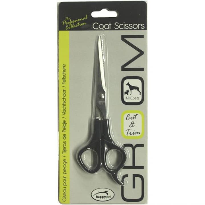 Happy Pet Groom Coat Scissors for wholesale by Victory Pet Products Ltd