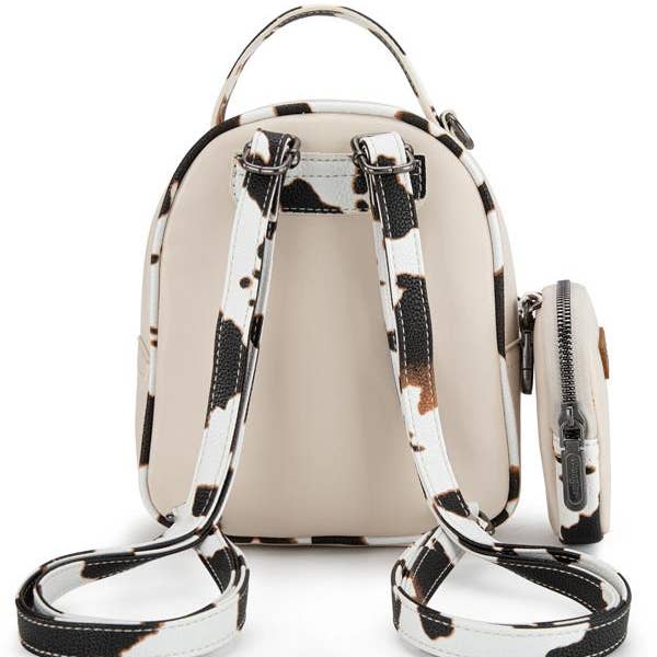 South End Clothing and Apparel L.L.C – wholesale Backpack – Women's – Wrangler Cow Print Mini Backpack Set2