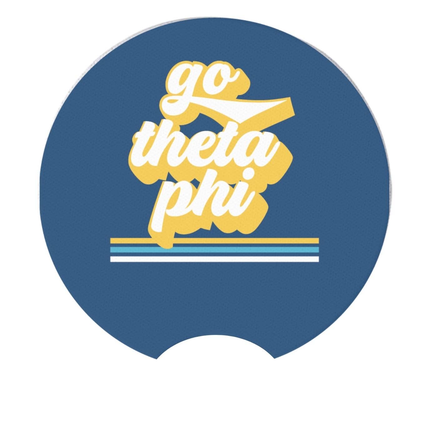 Sarahndipity Shop - Wholesale Car Coaster - Women's - Sorority Car Coasters - Go Design23