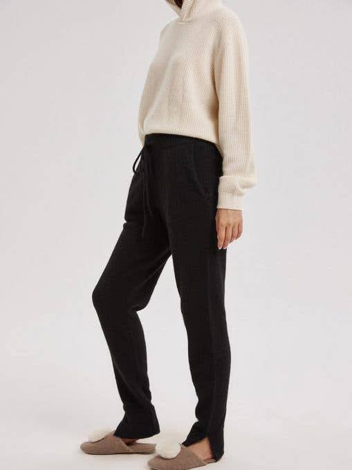 Pantalon de jogging en yak à coupe ajustée pour la vente par NAP