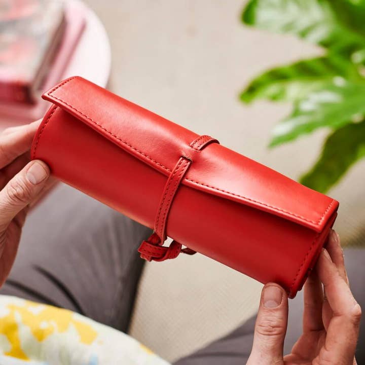 Vida Vida - Wholesale Board Game - Personalised Leather Travel Backgammon Set1