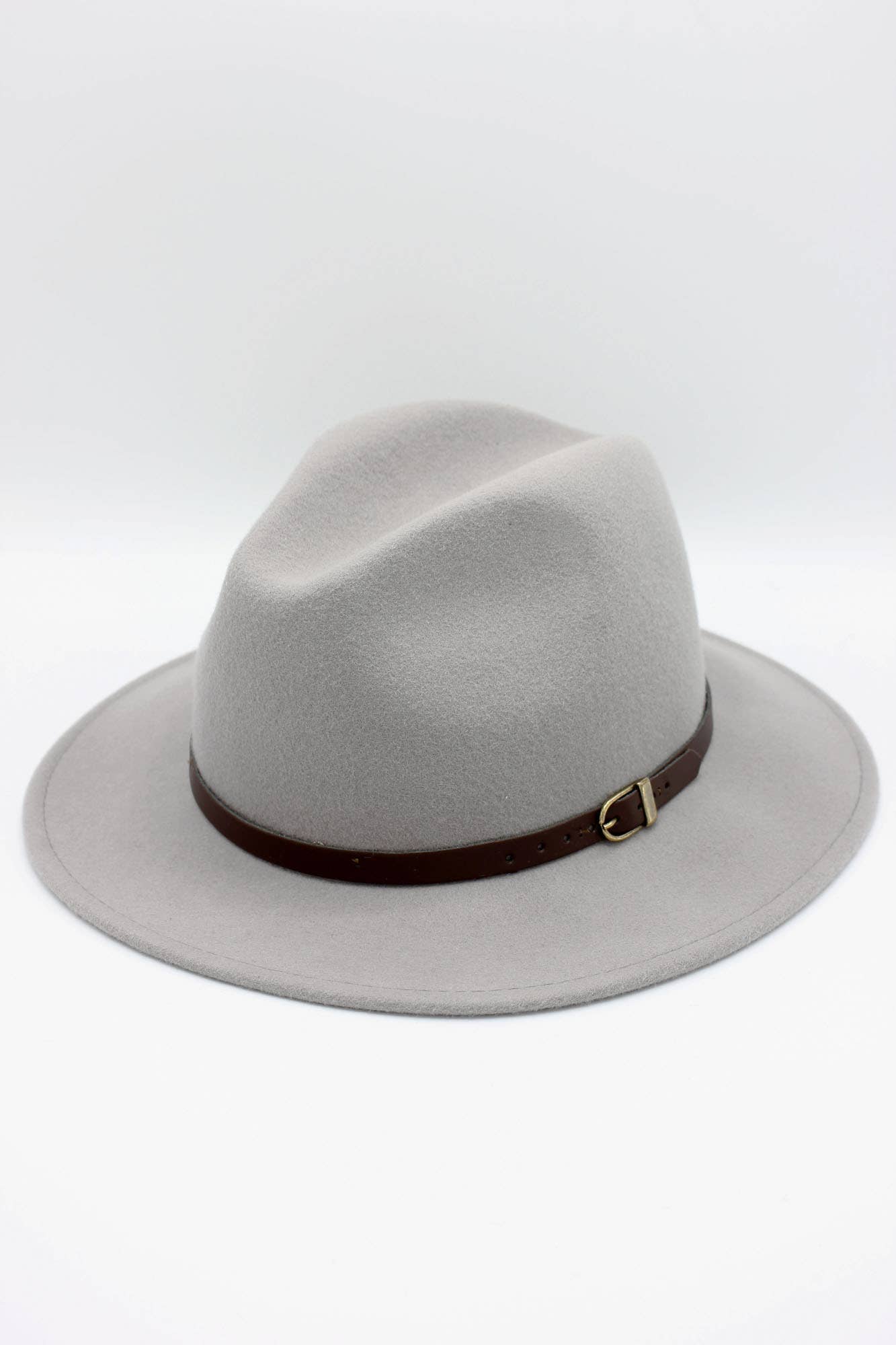 Hologramme Paris - Wholesale Fedora - Unisex - Classic Wool Fedora Hat with Belt3