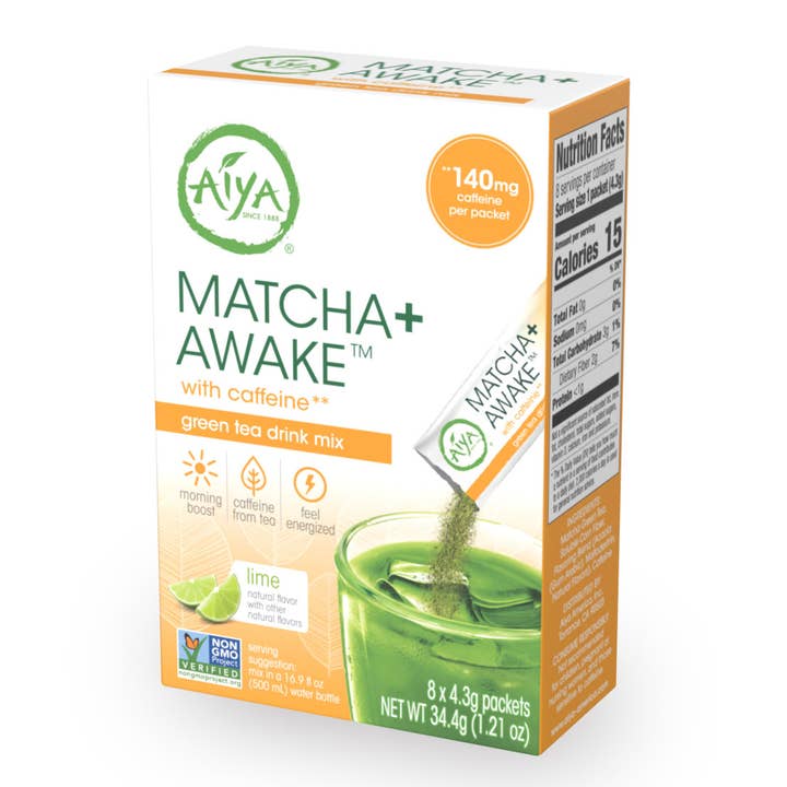 Matcha+ Awake™ (8 Sticks/Box) (Case of 6 Boxes) for wholesale by Aiya Matcha