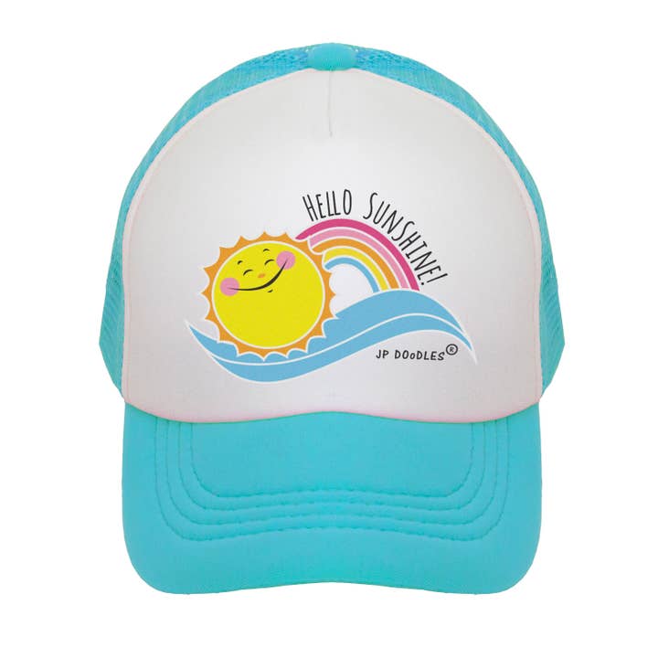 JP Doodles - Vendita all'ingrosso Cappello - Bambini - Hello Sunshine - Cappello da trucker per bambini