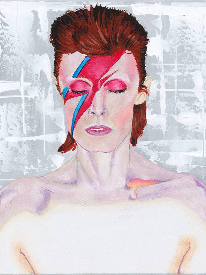 Aladdin Sane for wholesale by Emma Lyons Art